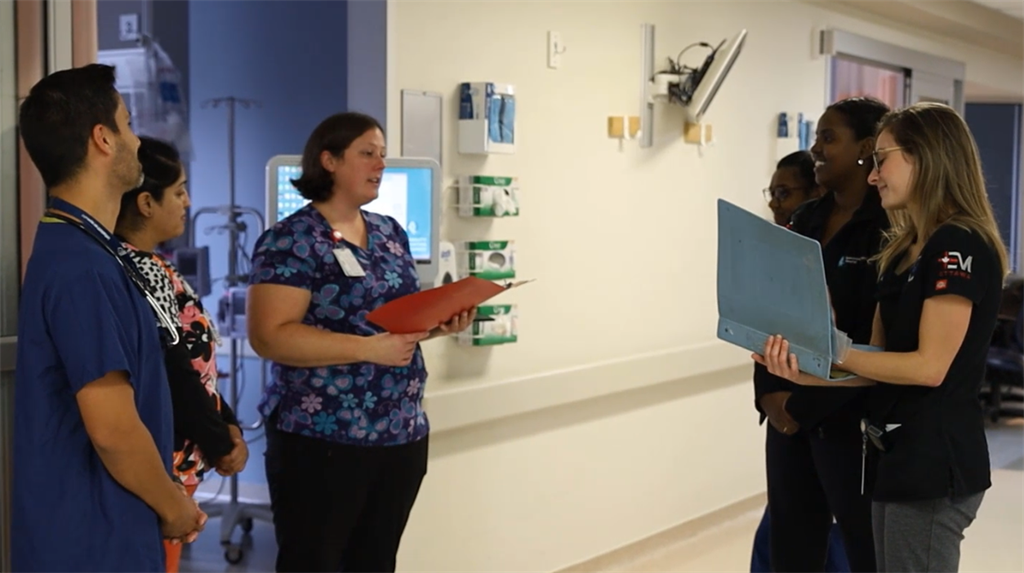 Queensway Carleton Hospital ICU Patient Rounding
